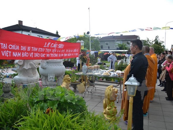 Requiem for Vietnamese revolutionary martyrs held in Sweden